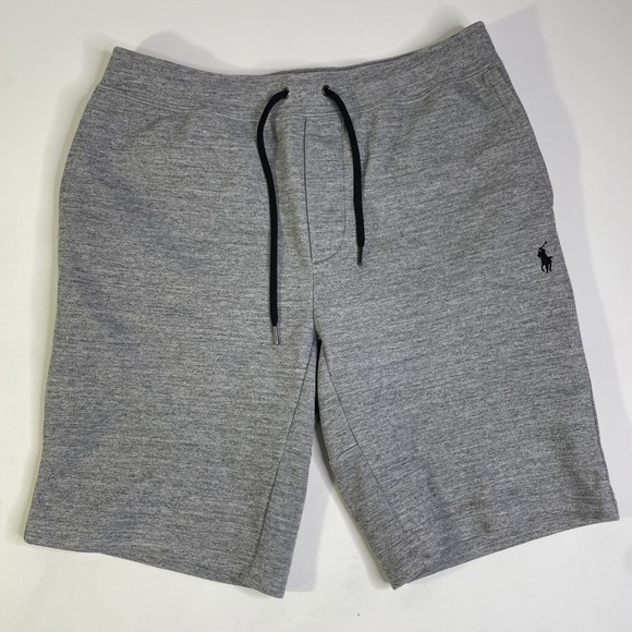 POLO RALPH LAUREN Men's Heather Grey Double-Knit Sweat Shorts 710741703002 - Picture 1 of 7